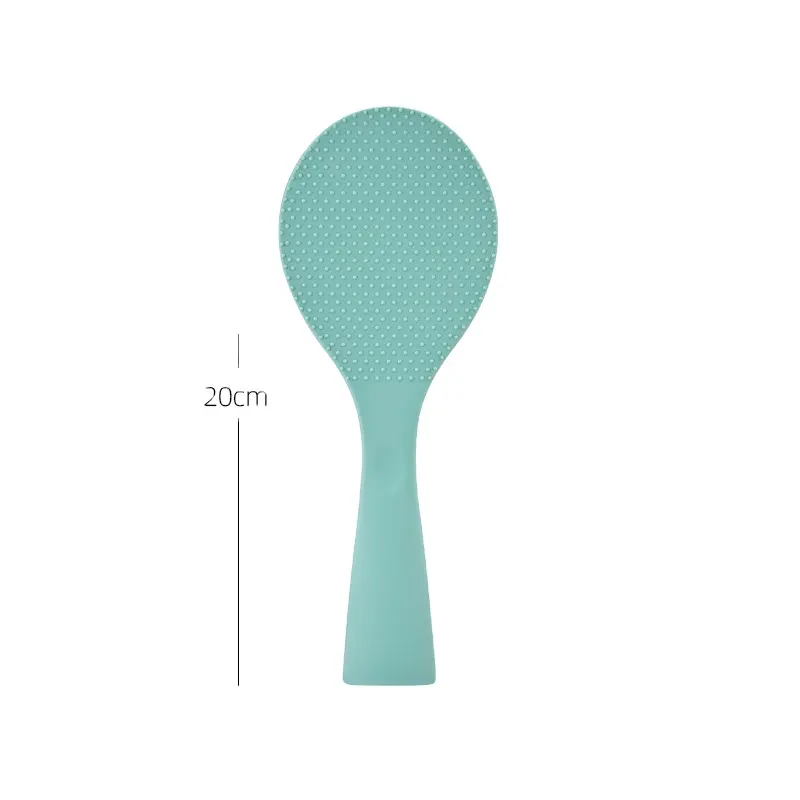 A melhor escolha Silicone Rice Scoop Standing Rice Paddle Serving Spoon