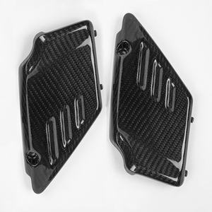 Couvercle latéral de cadre avant en fibre de carbone véritable XXUN pour <span class=keywords><strong>Kawasaki</strong></span> Z650RS Z 650 <span class=keywords><strong>Z650</strong></span> <span class=keywords><strong>RS</strong></span> 2022 2023 carénages de carrosserie de garniture de panneau de capot - Product Image 3