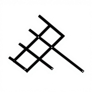 Rastrillo para Césped UYARD, Accesorio <span class=keywords><strong>Universal</strong></span> para Cortacésped, para Recoger Césped en Jardines y Granjas - Product Image 1