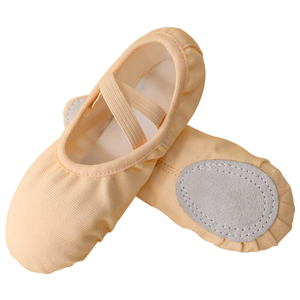 Scarpette <span class=keywords><strong>da</strong></span> Danza Classica Ballerine di Alta Qualità E2448 per Bambine e Primi Passi Comode Mezze Punte <span class=keywords><strong>da</strong></span> Balletto - Product Image 1