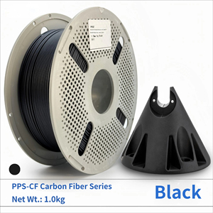 Filament d'impression 3D en fibre de carbone PPS-CF, haute rigidité, haute résistance, ignifuge, résistant à la chaleur, noir, 1,75 mm, 1 kg - Product Image 5