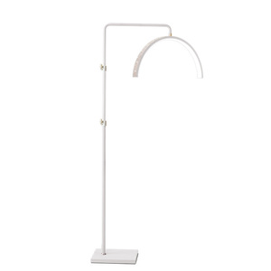 Lampe multifonctionnelle demi-lune dorée pour vidéo, éclairage annulaire pour cils, idéale pour salon de beauté, tatouage, photographie, et lit de pose pour extensions de cils - Product Image 4