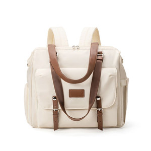 <span class=keywords><strong>Bolsa</strong></span> de Pañales Multifuncional de Gran Capacidad Personalizada Fuliya, Mochila de <span class=keywords><strong>Maternidad</strong></span> Impermeable con Bolsillo Aislado - Product Image 1