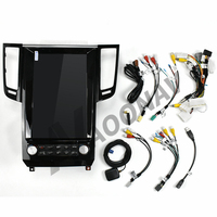 Lecteur autoradio 12.1 pouces avec écran vertical GPS de navigation Tesla pour Infiniti FX35 2009 Lecteur vidéo stéréo de voiture