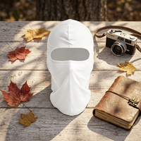 Cagoule de cyclisme d'été en soie glacée, protection solaire, sous-casque fin, coupe-vent pour moto, respirante et imperméable