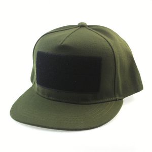 Cappello a 5 Pannelli con Patch Rimovibile Personalizzabile, Tinta Unita, Traspirante, Regolabile, con Visiera Piatta per Uomo e Donna - Product Image 5