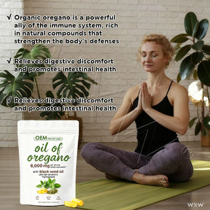 Aceite de Semilla Negra con Aceite de Orégano en Cápsulas Blandas, Suministro de Fábrica, Apoya el Sistema Antioxidante y el Sistema Inmunitario - Product Image 6