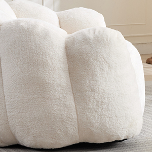 TALONGJ Modern Lotus <b>Compression</b> Sofa Bean <b>Bag</b> with Pull Ring Easy Move Soft Comfort Square Design for Living Room & Bedroom - Product Image 4