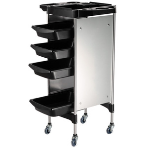 Carrito de Salón de Belleza Dongpin, 320x420x920mm, Acero Inoxidable, Almacenamiento Multicapa, Gabinete Móvil para Salón de Peluquería - Product Image 5