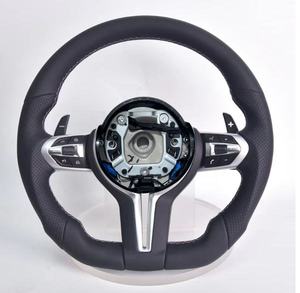 Volante Sportivo in Pelle Personalizzato Stile CS per BMW Serie 5 G10 <span class=keywords><strong>G20</strong></span> <span class=keywords><strong>G30</strong></span> - Product Image 4