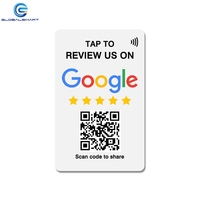 Personalizado NFC Google Business Review Card programable código QR para redes sociales facebook Instagram Whatsapp Linkedin