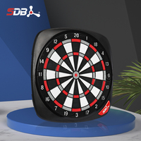 En stock Jeu de fléchettes numérique Bluetooth sans fil de bonne qualité avec 4 jeux en ligne et fléchettes à vendre