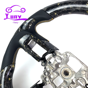 Pour <span class=keywords><strong>Ford</strong></span> <span class=keywords><strong>Mustang</strong></span> voitures forgées personnalisées volant en Fiber de carbone pour <span class=keywords><strong>Mustang</strong></span> <span class=keywords><strong>GT</strong></span> 350 <span class=keywords><strong>500</strong></span> Shelby ZG Mach-<span class=keywords><strong>E</strong></span> Style de course en forme de D - Product Image 4