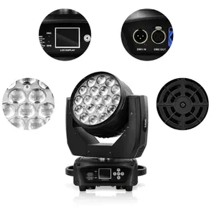 Adjustable Wash Effects Angle Led Wash Light For Disco Wedding Party Professional Stage Lights Moving Head Led Wash Light