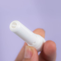 Tubos Inhaladores Nasales de Doble Uso, Plástico Convencional de 0.5ml, para Parches Nasales y Bucales