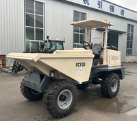 Mini Dumper Hydraulique FCY30 4x4 Diesel à Livraison Rapide avec Godet de 1,5 M³ en Promotion