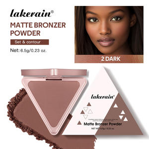 Lakerain Triangle Matte <span class=keywords><strong>Bronzer</strong></span> Setting Powder Impermeable Soft Matte Powder <span class=keywords><strong>Bronzer</strong></span> <span class=keywords><strong>para</strong></span> poros grandes Tono de <span class=keywords><strong>piel</strong></span> desigual Cara aceitosa - Product Image 3