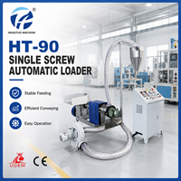 Machine de recyclage de plastique à vis simple entièrement automatique avec refroidissement par air, capacité de 60 kg par heure, fabriquée en Chine, HONTO HT-90