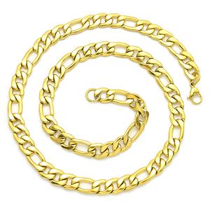 Kalung Rantai Hip Hop Miami Cuban <span class=keywords><strong>Link</strong></span> Baja Anti Karat Lapis Emas 14k Grosir Fashion 10mm 12mm - Product Image 2