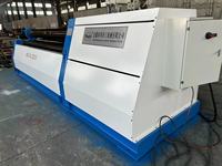 Machine à cintrer les tôles W12 8x3200 4 rouleaux, machine à rouler les tôles d'acier, rouleau à tôles automatique