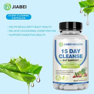 Kapsul Detoksifikasi Pembersih Usus 15 Hari untuk Dewasa, Suplemen Herbal Penunjang Kesehatan Pencernaan, Pembersih Usus Besar, Bersertifikat, Tidak untuk - Product Image 3