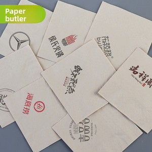 Chuang mei Custom Printed Bulk Square Seidenpapier Servietten Commercial Party Geschirr & Tisch dekoration für Catering & Events - Product Image 3