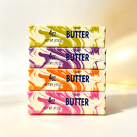 Bâton de beurre en marbre, jouet sensoriel anti-stress à remontée lente, cadeau esthétique en mousse PU souple, vente en gros