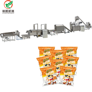 Cheetos Kurkure <span class=keywords><strong>Corn</strong></span> Curls Nik Naks Línea de producción Precio Cheetos Kurkure Snacks Extrusora de alimentos que hace la máquina Línea de producción - Product Image 5