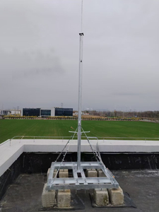 Tháp ăng-ten viễn thông trên mái nhà bằng thép có dây đỡ - Product Image 3