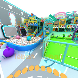 Parque Infantil Interior Personalizado de 500 m² con Temática Espacial, Toboganes Grandes, Juegos Interactivos y Zona de Juegos Suave para Niños - Product Image 4