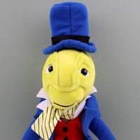 Peluche en peluche Pinocchio Jiminy Cricket belle figure d'animation meilleur cadeau pour les enfants Offre Spéciale en gros