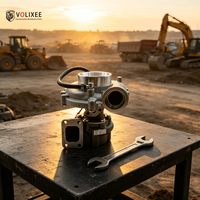 Turbocompresseur K26 pour moteur diesel d'excavatrice KATO avec soupape de décharge, turbocompresseur de la série K26, pièce de rechange de rechange