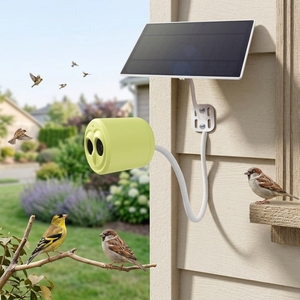 <span class=keywords><strong>Cam</strong></span>éra Intelligente pour Oiseaux, <span class=keywords><strong>4K</strong></span> 32MP, Identification des Oiseaux par IA, WiFi 2.4G/5G, Étanche IP66, Batterie 3000mAh, Diffusion en Direct, Alerte en Temps Réel - Product Image 5