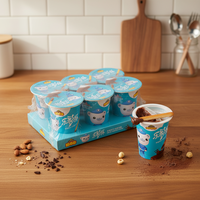 Biscuits OEM à revêtement de chocolat, crème à la fraise, Mini doigt de dame, Biscuits personnalisés, bâton de plaquette de chocolat, coupe de collation