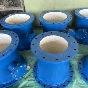 타일리 산업용 세라믹 산화 알루미늄 판/조각 내마모성 세라믹 타일 내부 라이닝 맞춤형 별도 금형 제작 - Product Image 4