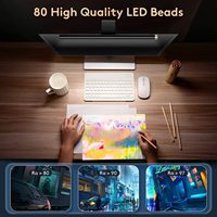 Nouveau Design de Protection des yeux suspendus en aluminium, moniteur d'ordinateur de bureau, ordinateur portable, lampe de Table intelligente Led Gaming Rgb Light Bar