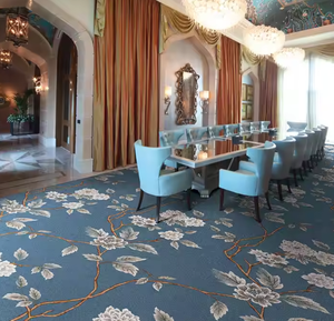 Customized Luxury 3D Red Nylon Jacquard Prayer Carpet Roll Soft Tufted Muslims Floor Rugs Machine Printed Mosque Area Rug Set - Product Image 6