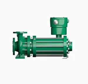 Pompe blindée doublée de fluoroplastique, résistance à la corrosion pour le transfert de fluides acides et basiques, pompe chimique industrielle - Product Image 2