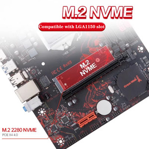 Çekirdek CPU işlemci ısı emici kiti için uygun ofis bilgisayarları için bilgisayar anakartı H81M-G masaüstü anakart - Product Image 5