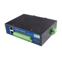 Convertisseur Ethernet Série RS485 Industriel Isolé à 4 Ports, Double Port Ethernet, Passerelle Modbus RTU/TCP/MQTT, DC 9-36V -40~85