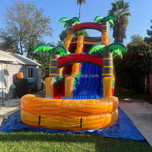 Toboggan aquatique gonflable commercial pour les <span class=keywords><strong>vacances</strong></span> d'été, aire de jeux pour enfants, toboggan pour enfants, toboggan aquatique gonflable extérieur pour la <span class=keywords><strong>location</strong></span> - Product Image 3