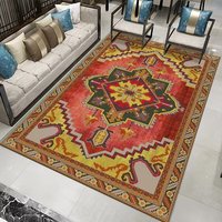 Waschbarer 3D Digital Bedruckter Blumen-Teppich Moderner Maschinengefertigter Umweltfreundlicher PET-Halternder Luxus-Wohnzimmerteppich