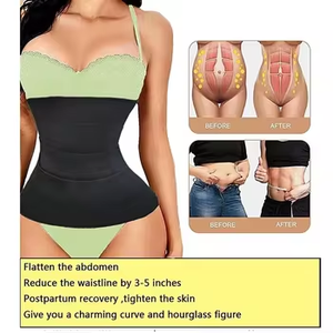 Ceinture <span class=keywords><strong>de</strong></span> maintien <span class=keywords><strong>de</strong></span> <span class=keywords><strong>la</strong></span> taille réglable pour femmes, ceinture <span class=keywords><strong>de</strong></span> contrôle du ventre, body shaper pour un usage quotidien, entraînement, récupération post-partum, amincissement, fitness - Product Image 1