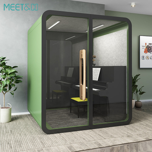 Modernes Design Neueste Silent Office Pod Fertighaus Schallschutz kabine für den Innen-und Außenbereich Hotels Schulen Kranken häuser Villen Einkaufs zentren - Product Image 3
