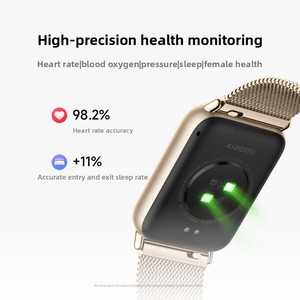 ขายส่ง Mijia Mi Band 10 <span class=keywords><strong>Pro</strong></span> สมาร์ทแบนด์ แบตเตอรี่ใช้งานได้ 21 วัน หน้าจอ AMOLED ติดตามการออกกำลังกาย วัดอัตราการเต้นของหัวใจ วัดค่า SpO2 ขั้นต่ำ 50 เครื่อง - Product Image 3