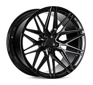 Rines Monobloque Forjados de Varias Radios, Ligeros, de 17, 18, 19, 20-26 Pulgadas, 5x112, <span class=keywords><strong>5x114</strong></span>, Plateados y Negros, para Autos de Pasajeros y SUV - Product Image 1