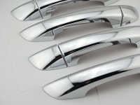 Accessoires d'extérieur en gros Plastique ABS 3M Adhésif Chrome Couvercle de poignée de porte pour VW GOLF MK6 SCIROCCO TOURAN PASSAT CC