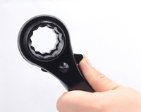 Clé à cliquet rapide quatre-en-un, clé automatique à double tête, clé à douille bidirectionnelle