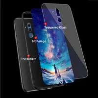 Coque de téléphone en verre personnalisée pour Samsung Galaxy A23 A22 A13 M23 S21 S22 Ultra Plus 4G 5G A03 Core A52S Couverture personnalisée