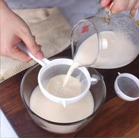 Filtre à lait de soja en plastique, tamis à mailles ultra-fines pour jus maison, vin de fruits et vin de riz, idéal pour le petit-déjeuner